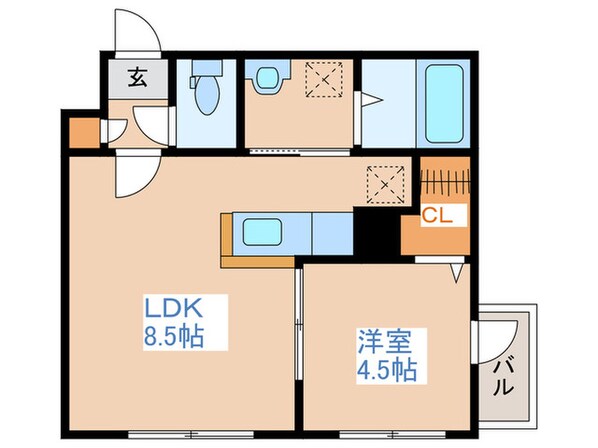 blancの物件間取画像